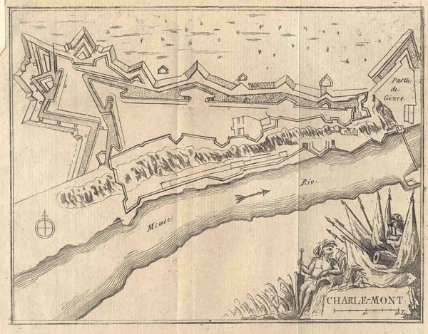 plan Charle-Mont by J. Harrewijn