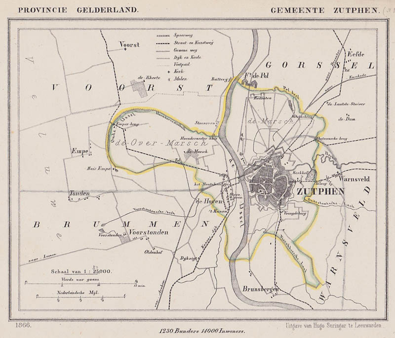 Zutphen (de gemeente) by Kuyper (Kuijper)