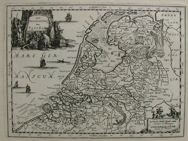 map Les provinces des Pays Bas by Jan Luijken?
