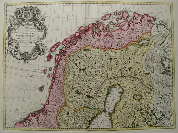 map Carte des Courones du Nord by Ian B Elwe