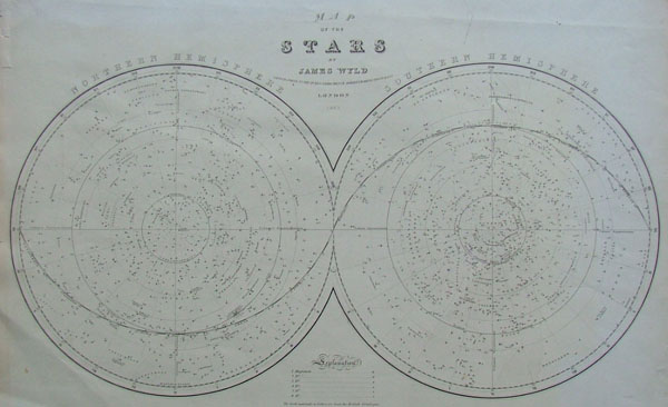 map Map of the Stars by James Wyld