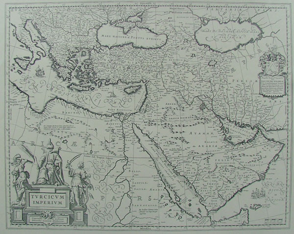 map REPRODUCTION: Turicum Imperium by Willem and Joan Blaeu)