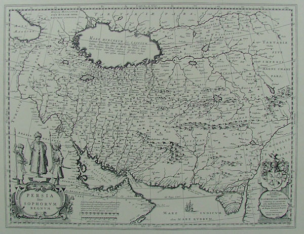 map REPRODUCTION: Persia Sive Sophorum regnum by Joan Blaeu