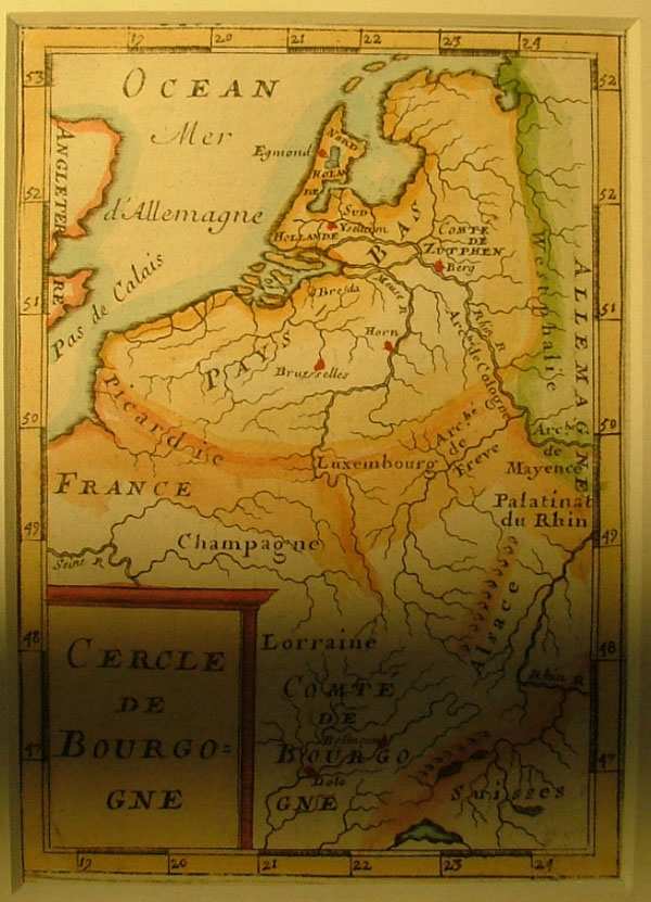 map Cercle de Bourogne by Mallet