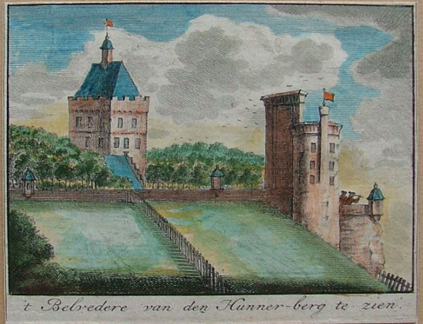 view Het Belvedere van den Hunner-berg te zien by Spilman