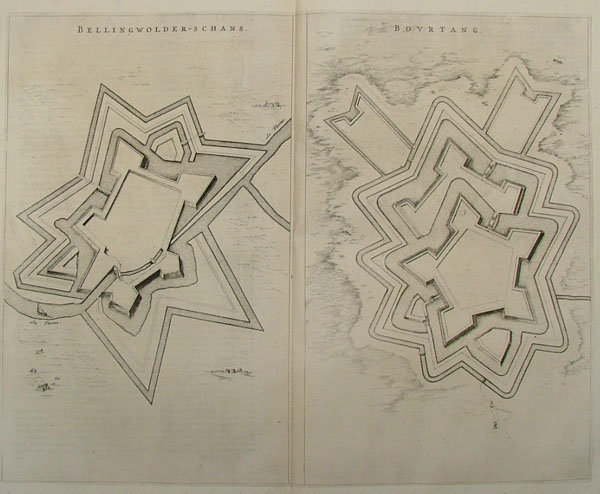 plan Bellingwolder-Schans Bourtang by Blaeu