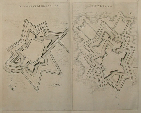 plan Bellingwolder-Schans Bourtang by Blaeu