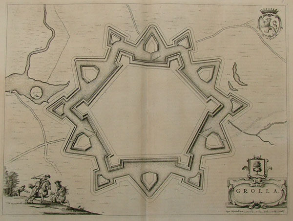 plan Grolla by Blaeu