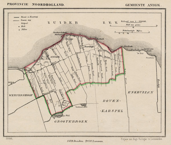 map communityplan Gemeente Andijk by Kuyper (Kuijper)