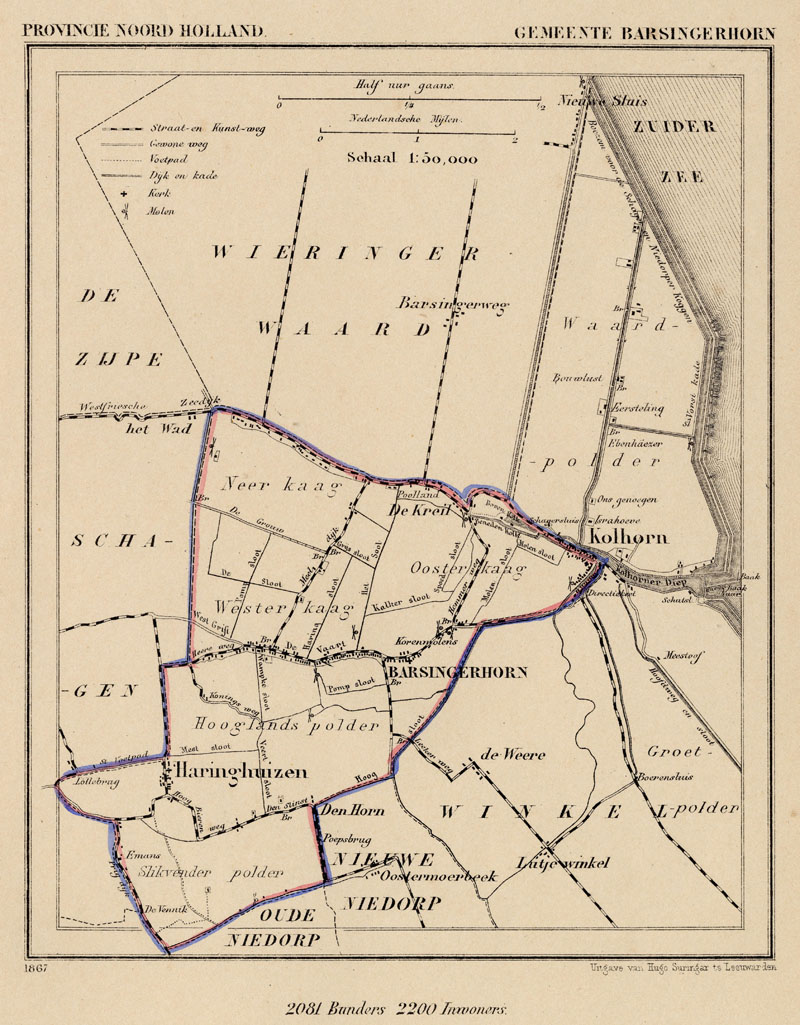 Gemeente Barsingerhorn by Kuyper (Kuijper)