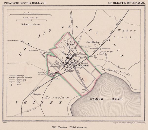 map communityplan Gemeente Beverwijk by Kuyper (Kuijper)