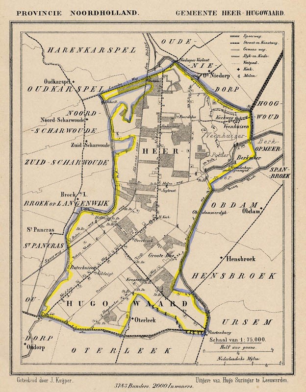 Gemeente Heer-Hugowaard by Kuyper (Kuijper)