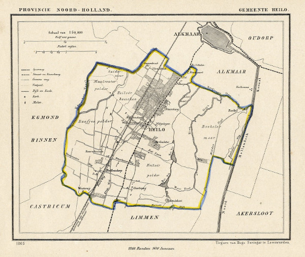 map communityplan Gemeente Heilo by Kuyper (Kuijper)