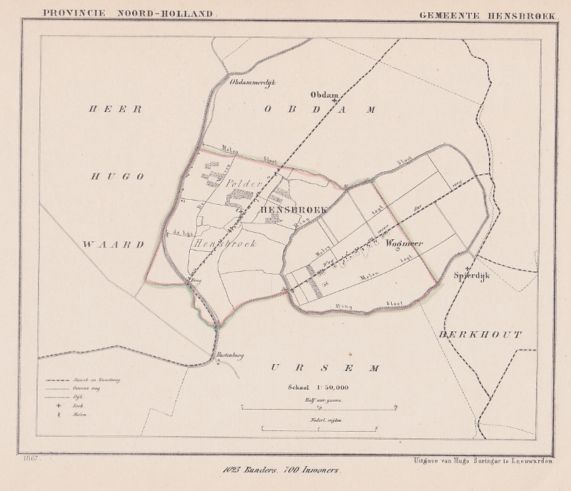 Gemeente Hensbroek by Kuyper (Kuijper)