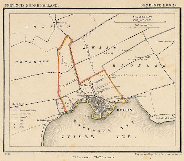 map communityplan Gemeente Hoorn by Kuyper (Kuijper)