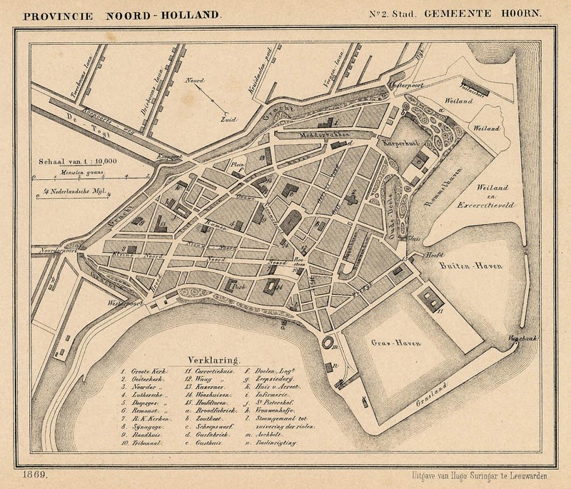 Gemeente Hoorn No 2 Stad by Kuyper (Kuijper)