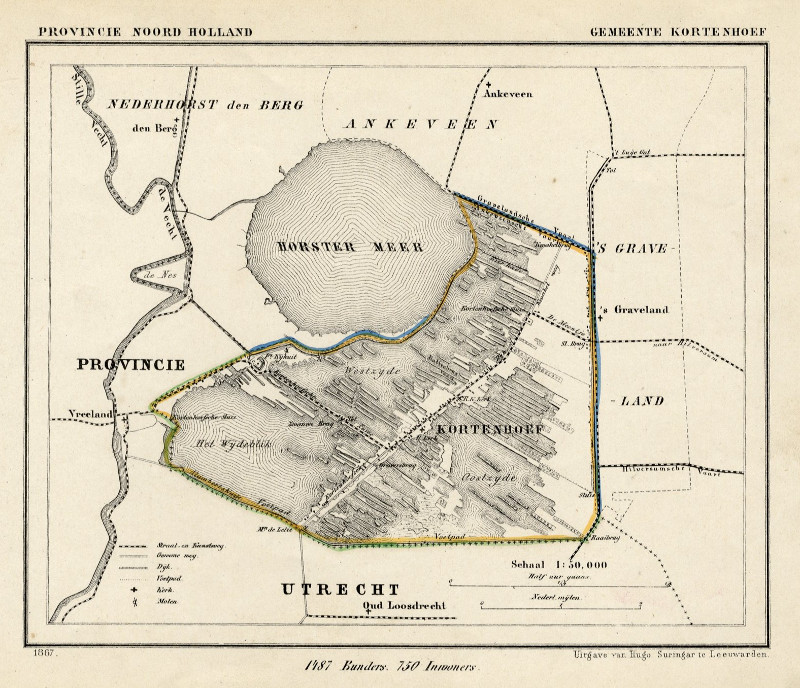 Gemeente Kortenhoef by Kuyper (Kuijper)