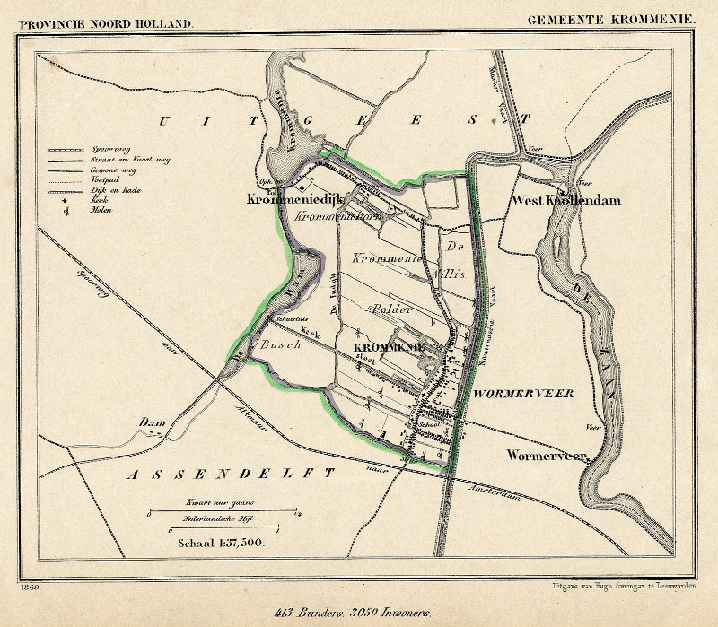 Gemeente Krommenie by Kuyper (Kuijper)