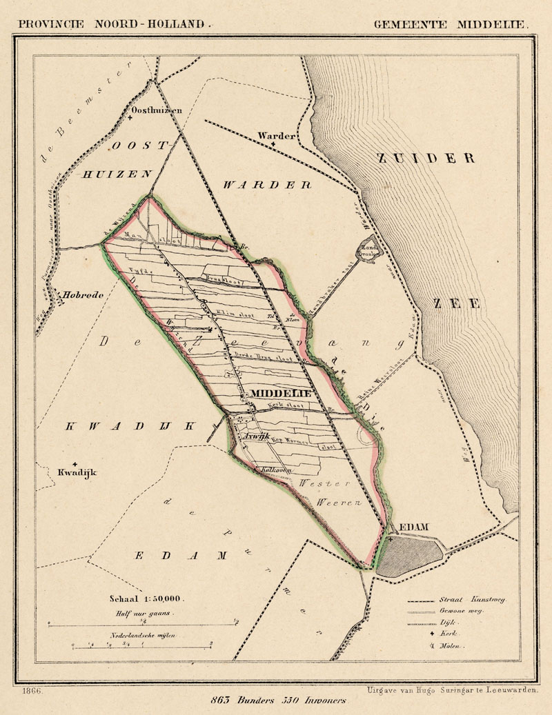 Gemeente Middelie by Kuyper (Kuijper)