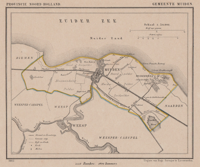 Gemeente Muiden by Kuyper (Kuijper)