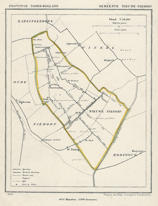 map communityplan Gemeente Nieuwe Niedorp by Kuyper (Kuijper)