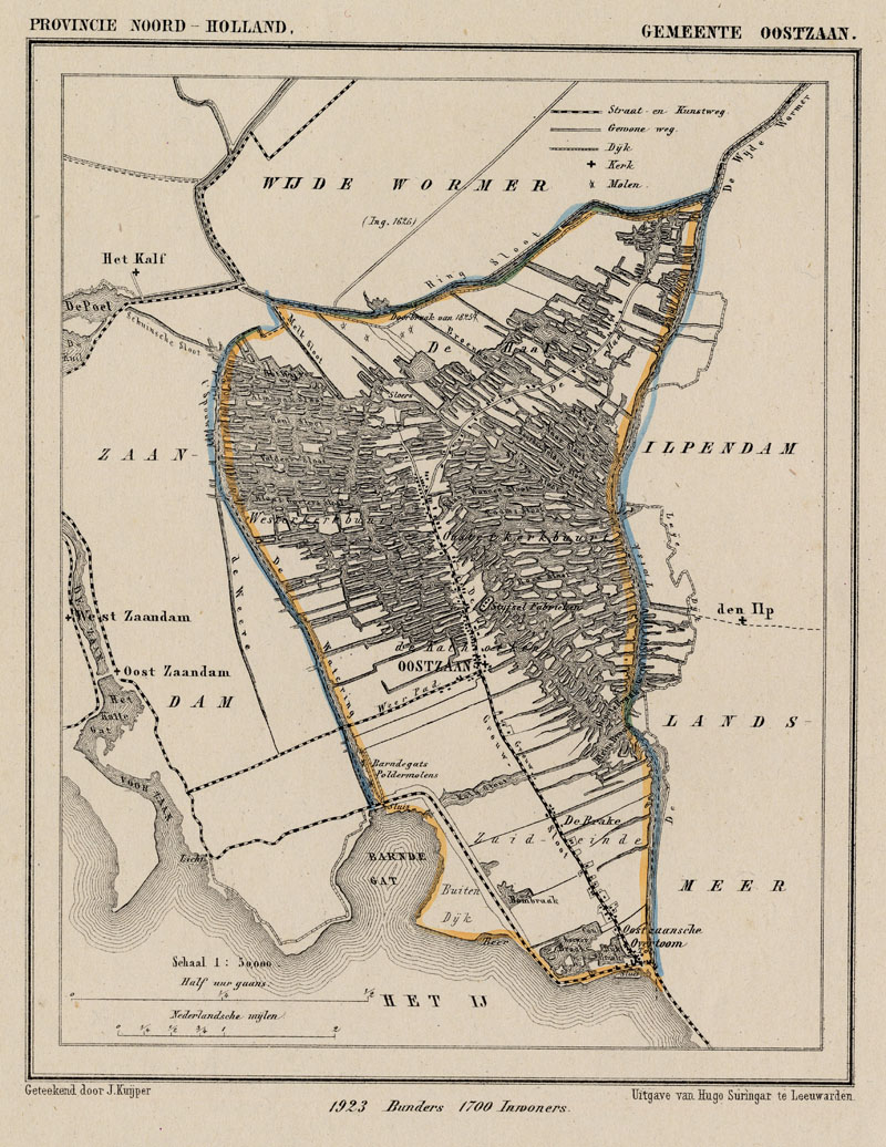 Gemeente Oostzaan by Kuyper (Kuijper)