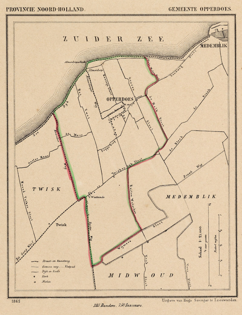 Gemeente Opperdoes by Kuyper (Kuijper)