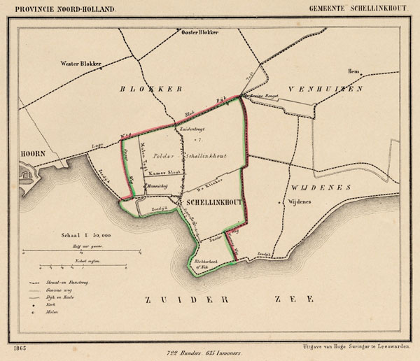 map communityplan Gemeente Schellinkhout by Kuyper (Kuijper)