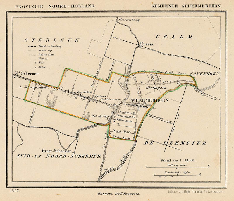 Gemeente Schermerhorn by Kuyper (Kuijper)