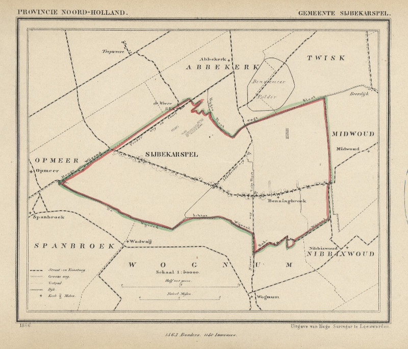 Gemeente Sijbekarspel by Kuyper (Kuijper)