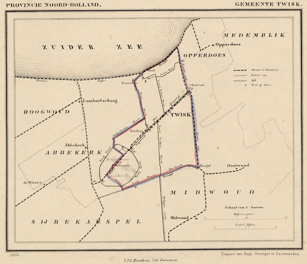 map communityplan Gemeente Twisk by Kuyper (Kuijper)