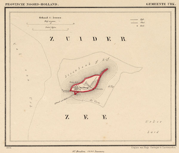 map communityplan Gemeente Urk by Kuyper (Kuijper)