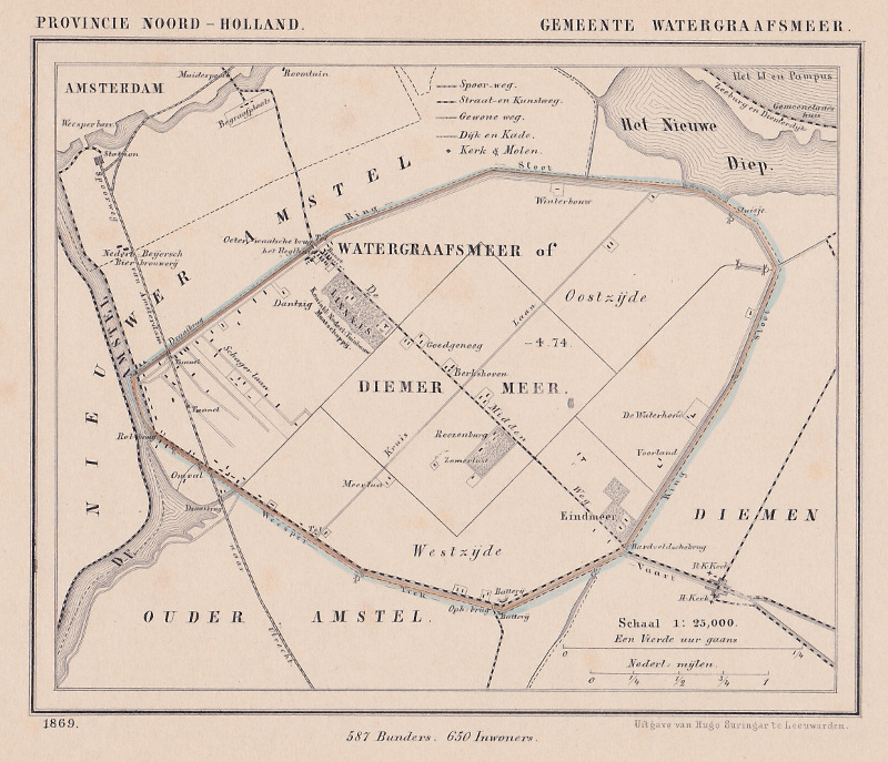 Gemeente Watergraafsmeer by Kuyper (Kuijper)