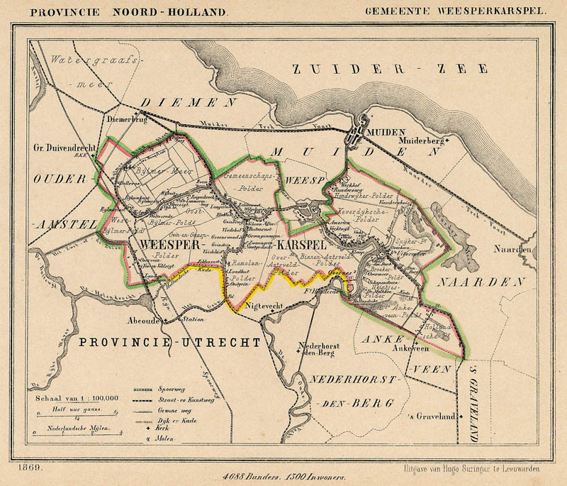 Gemeente Weesperkarspel by Kuyper (Kuijper)