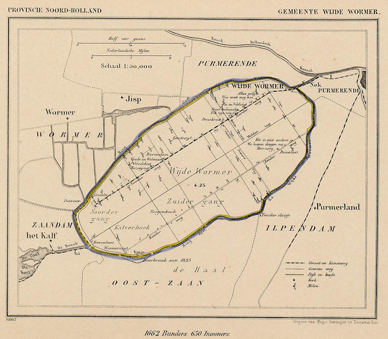 Gemeente Wijde Wormer by Kuyper (Kuijper)