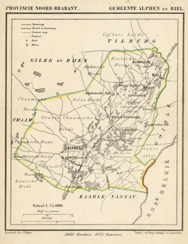 map communityplan Gemeente Alphen en Riel by Kuyper (Kuijper)