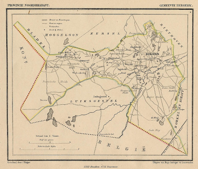 Gemeente Bergeijk by Kuyper (Kuijper)