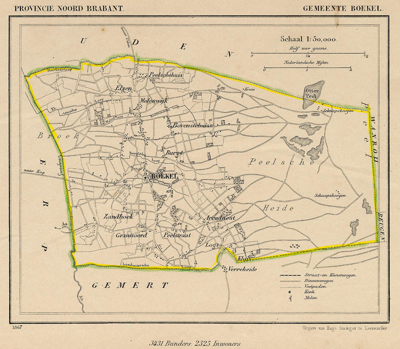 Gemeente Boekel by Kuyper (Kuijper)