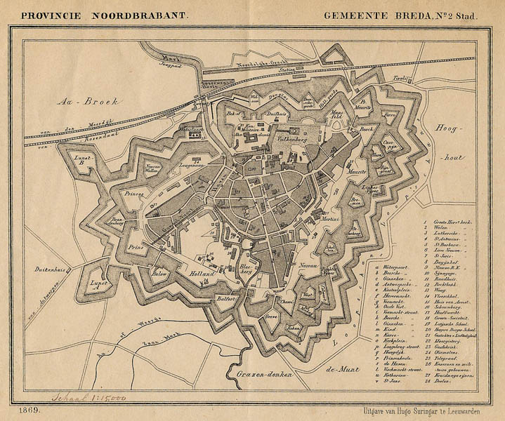 Gemeente Breda No 2 Stad by Kuyper (Kuijper)