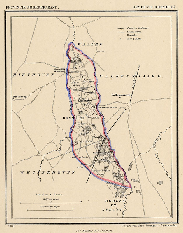 Gemeente Dommelen by Kuyper (Kuijper)