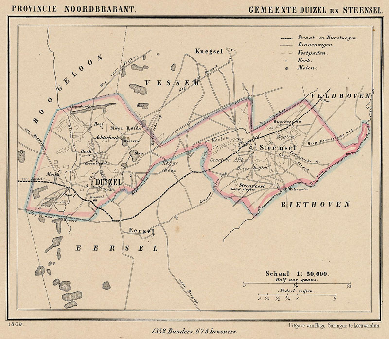 Gemeente Duizel en Steensel by Kuyper (Kuijper)