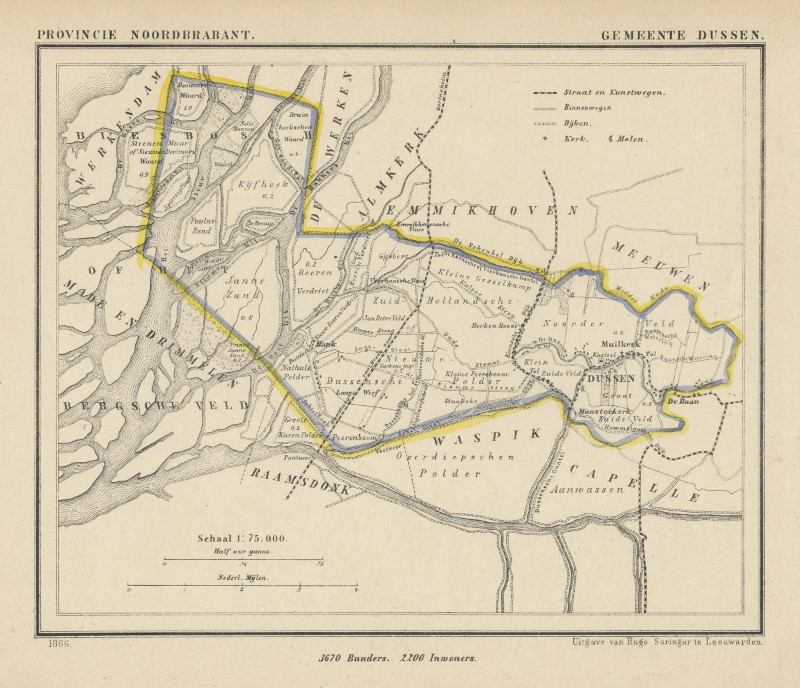 Gemeente Dussen by Kuyper (Kuijper)