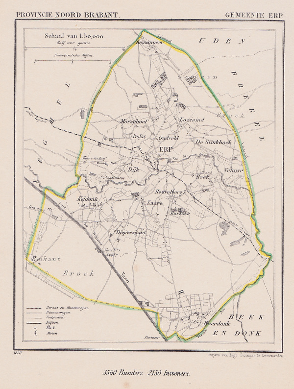 map communityplan Gemeente Erp by Kuyper (Kuijper)