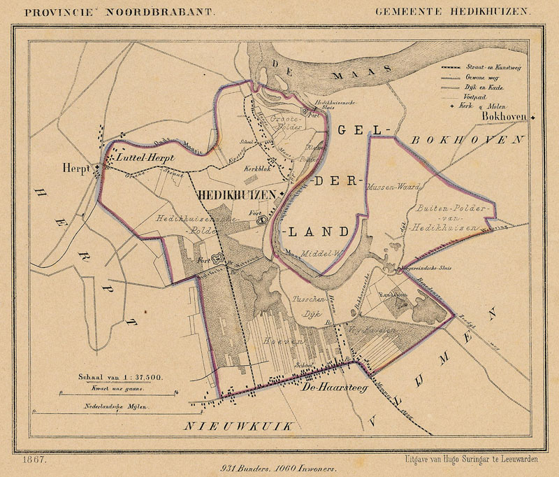 Gemeente Hedikhuizen by Kuyper (Kuijper)