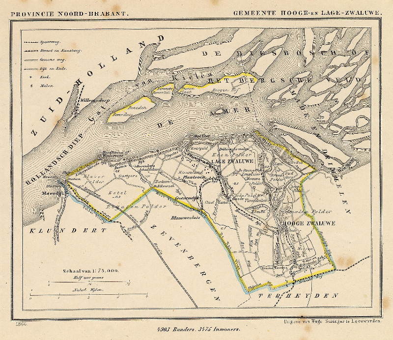 Gemeente Hooge en Lage Zwaluwe by Kuyper (Kuijper)