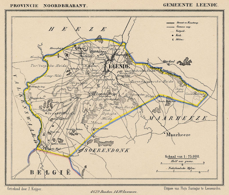 Gemeente Leende by Kuyper (Kuijper)