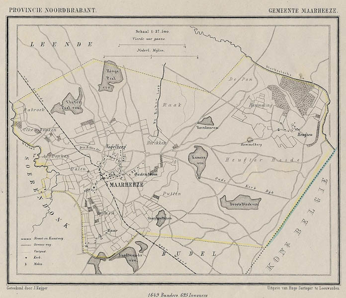 Gemeente Maarheeze by Kuyper (Kuijper)