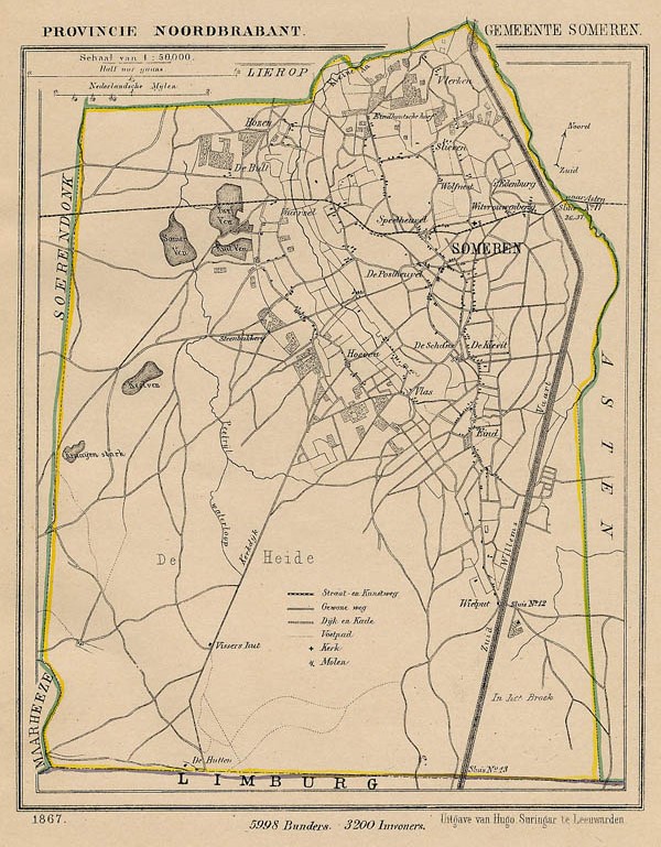 map communityplan Gemeente Someren by Kuyper (Kuijper)