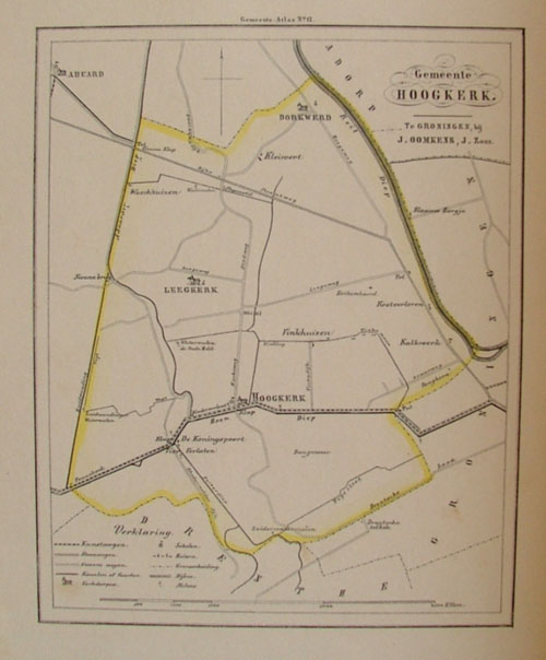 image of map communityplan Gemeente Hoogkerk by Fehse map communityplan Gemeente Hoogkerk by Fehse