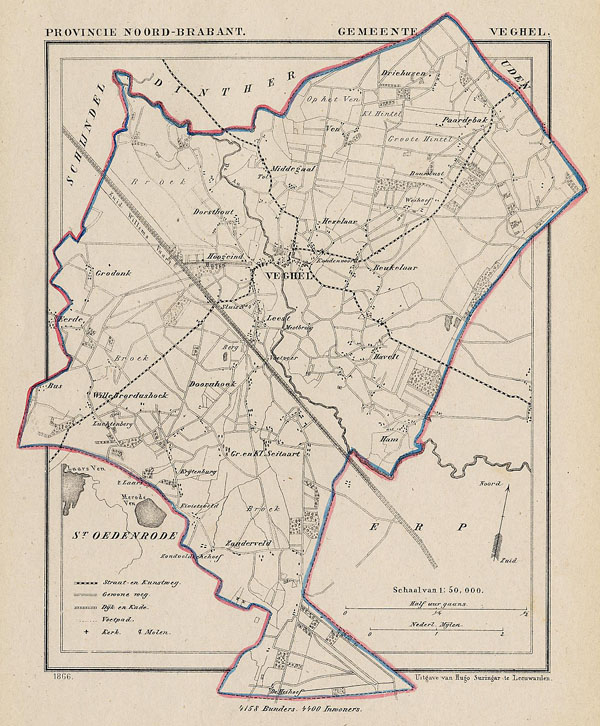 map communityplan Gemeente Veghel by Kuyper (Kuijper)